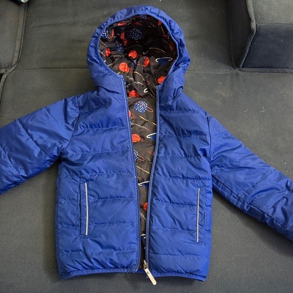 Hanna Andersson Reversible Puffer Jacket - Picture 2 of 3